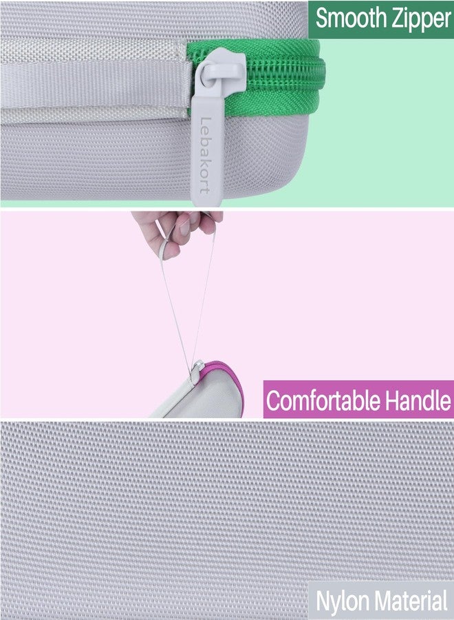 Lebakort Storage Case Compatible with LeapFrog LeapReader System Learn-to-Read (Gray+Pink Case) - Image 5